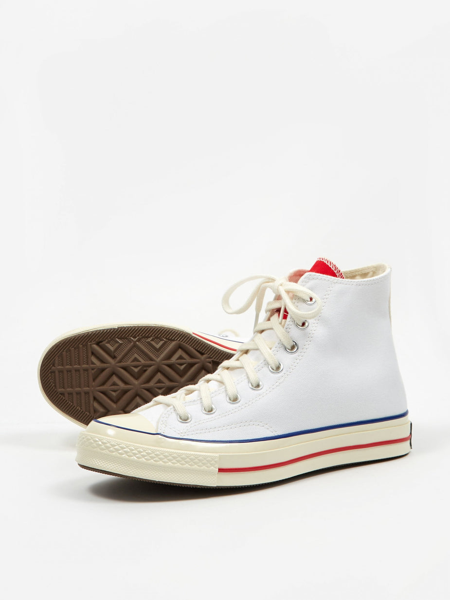 Converse Converse Chuck Taylor All Star 70 Twisted Tongue Hi - White/Red/Egret - Red