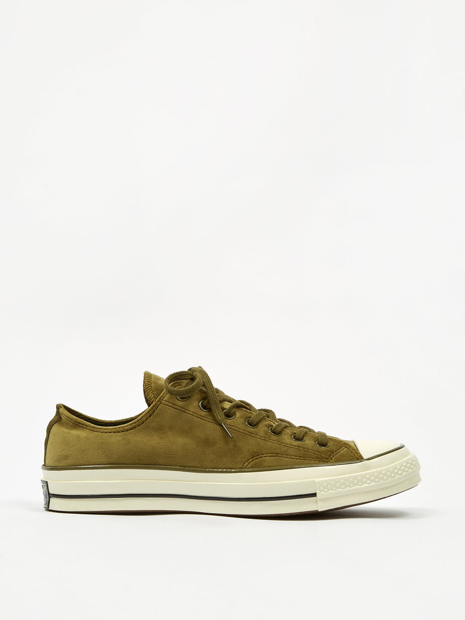 Converse Converse Chuck Taylor All Star 70 Velvet Ox - Olive/Egret/Black - Black
