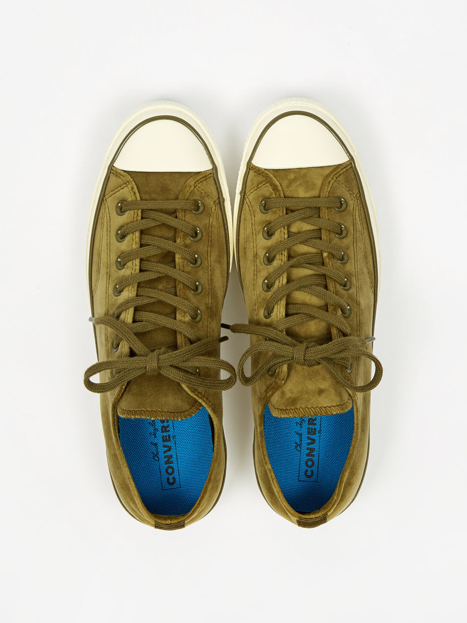 Converse Converse Chuck Taylor All Star 70 Velvet Ox - Olive/Egret/Black - Black