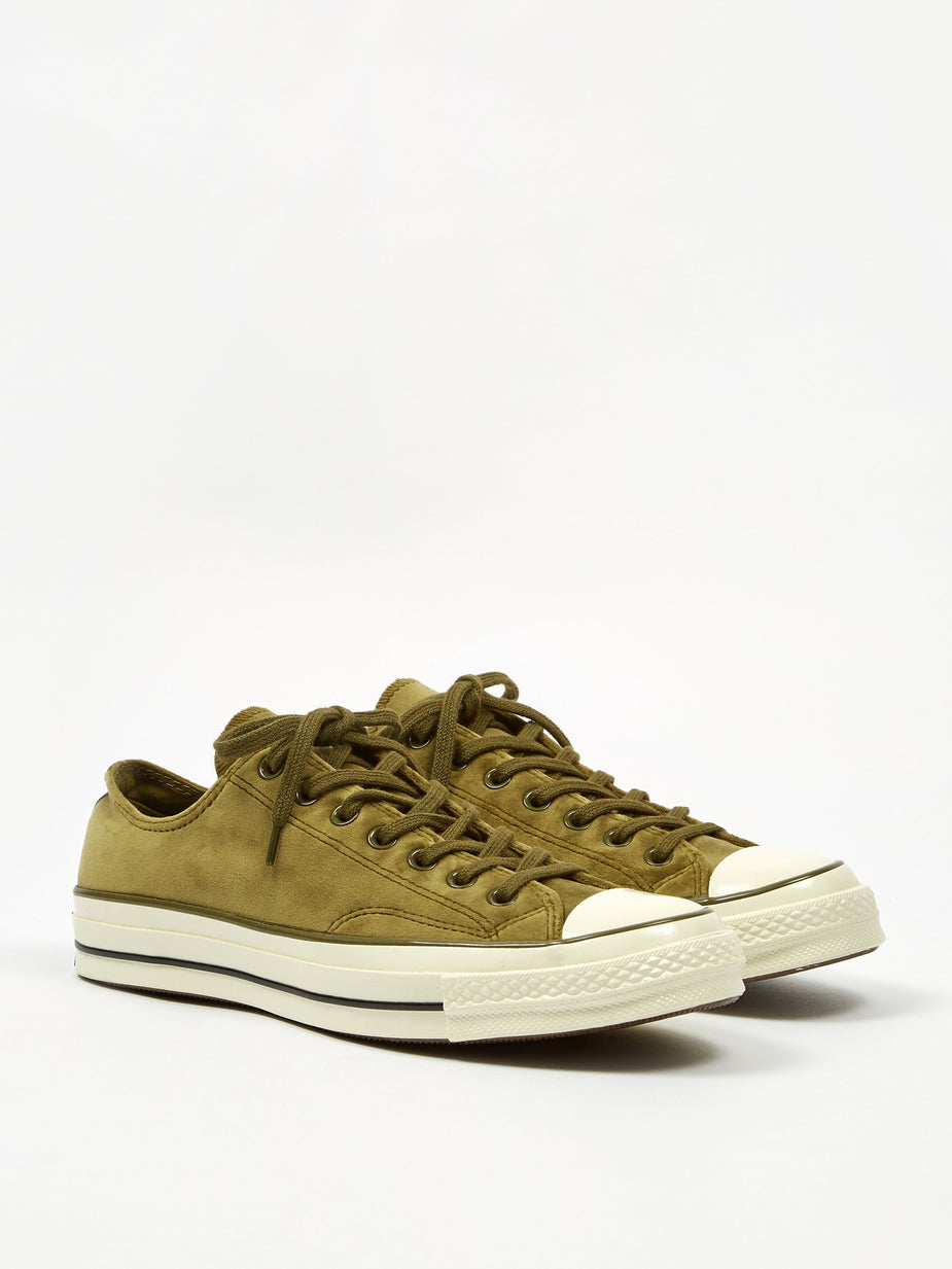 Converse Converse Chuck Taylor All Star 70 Velvet Ox - Olive/Egret/Black - Black