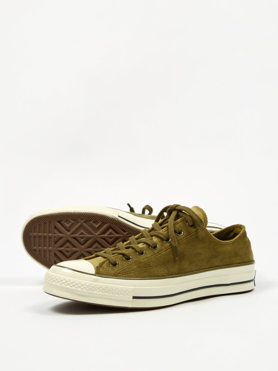 Converse Converse Chuck Taylor All Star 70 Velvet Ox - Olive/Egret/Black - Black