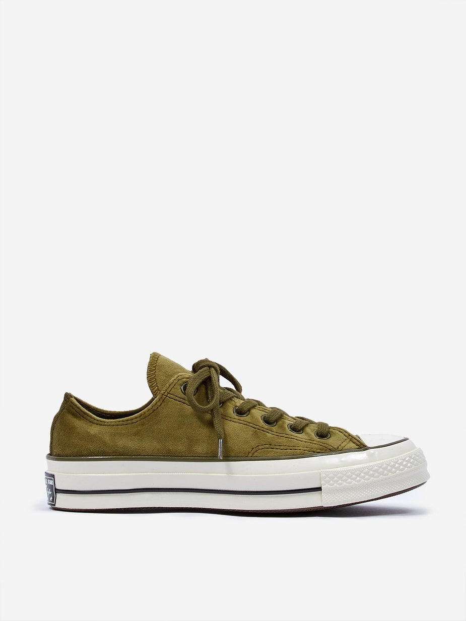 Converse Converse Chuck Taylor All Star 70 Velvet Ox - Olive/Egret/Black - Black
