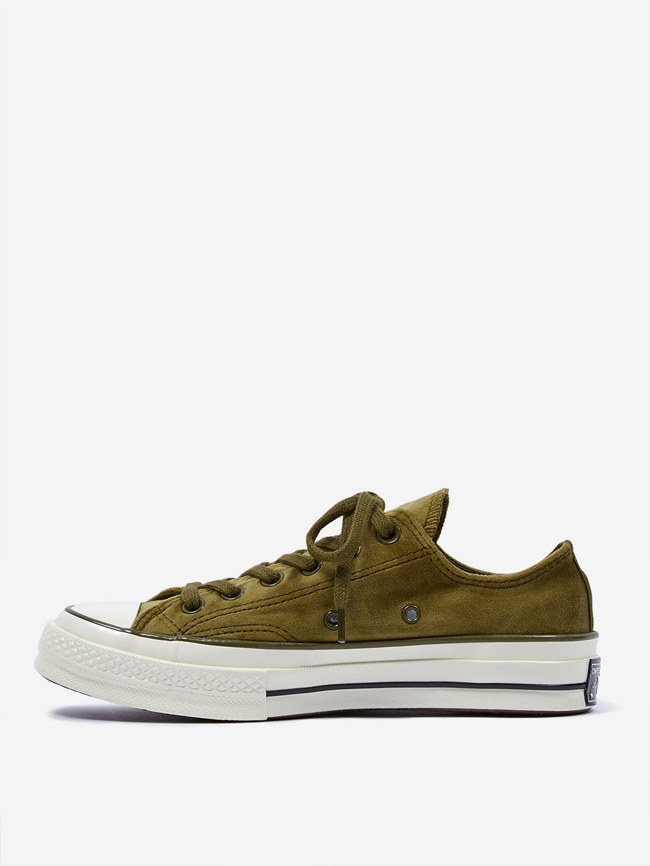 Converse Converse Chuck Taylor All Star 70 Velvet Ox - Olive/Egret/Black - Black
