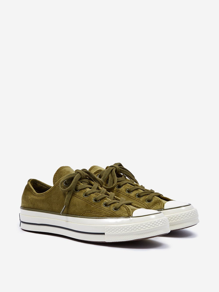 Converse Converse Chuck Taylor All Star 70 Velvet Ox - Olive/Egret/Black - Black