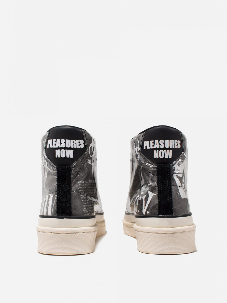 Converse Converse x Pleasures Pro Leather Mid - Black/White - Black