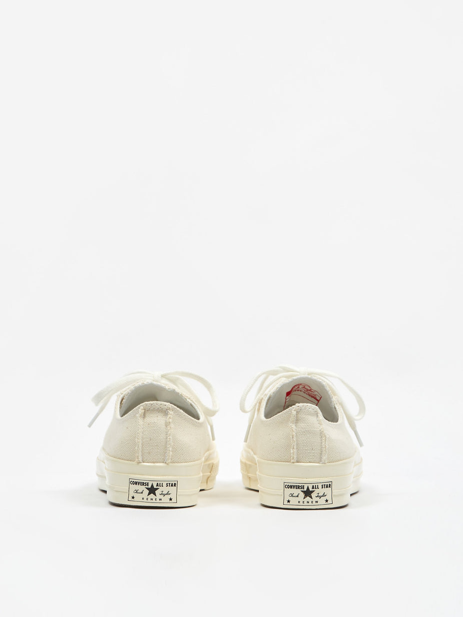 Converse Converse Renew Cotton Chuck Taylor 70 Ox - Egret/Natural/Egret - White
