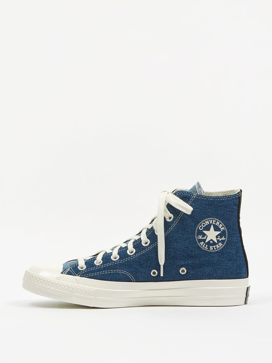 Converse Converse Chuck Taylor Renew Denim Chuck 70 Hi - Dark Denim/Light Denim - Other