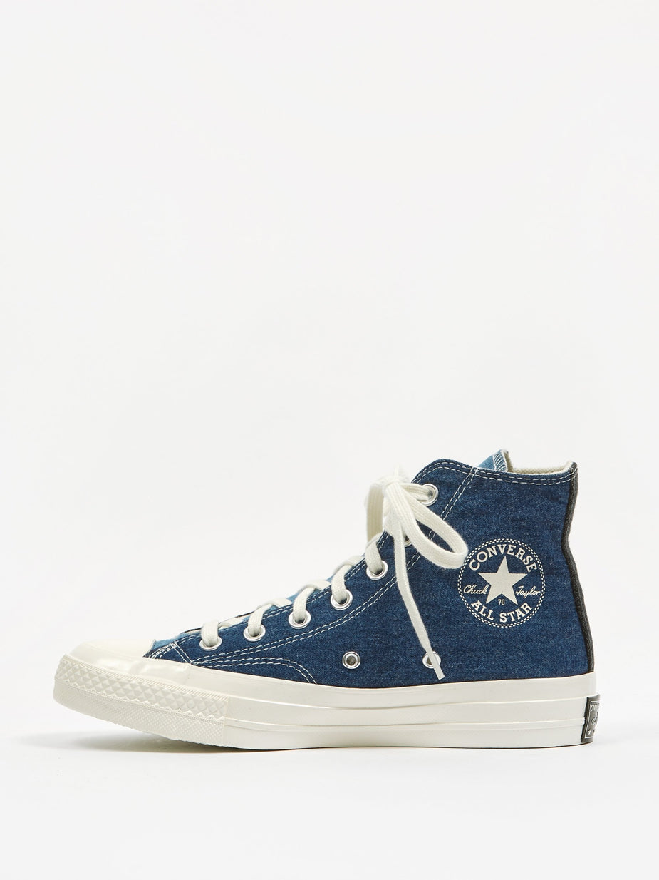 Converse Converse Chuck Taylor Renew Denim Chuck 70 Hi - Dark Denim/Light Deni - Other