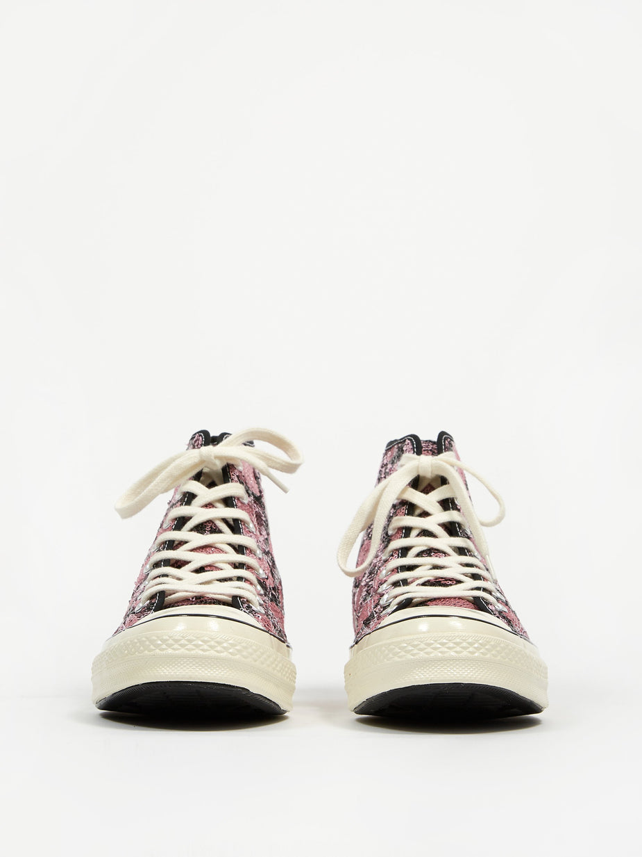 Converse Converse Snake Sequin Chuck 70 Hi - Light Orchid/Egret/Black - Black