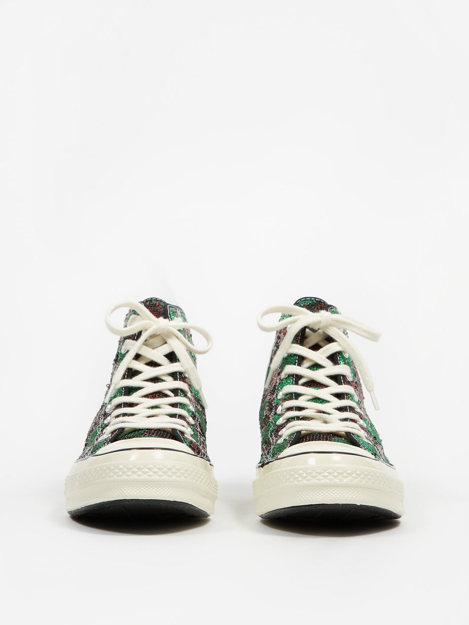 Converse Converse Snake Sequin Chuck 70 Hi - Red/Green/Egret - Red