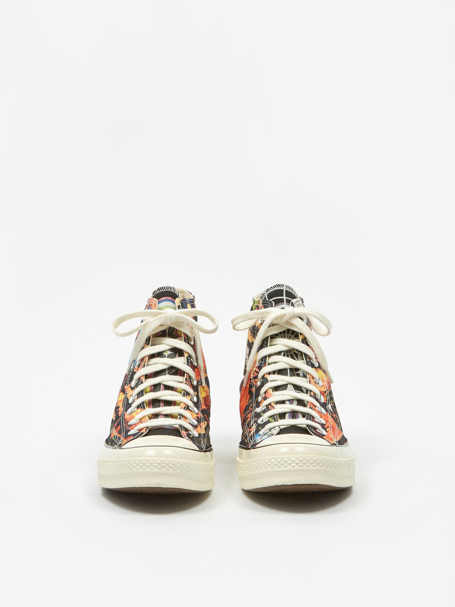 Converse Converse Twisted Resort Chuck Taylor All Star 70 Hi - Black/Multi/Egret - Multi