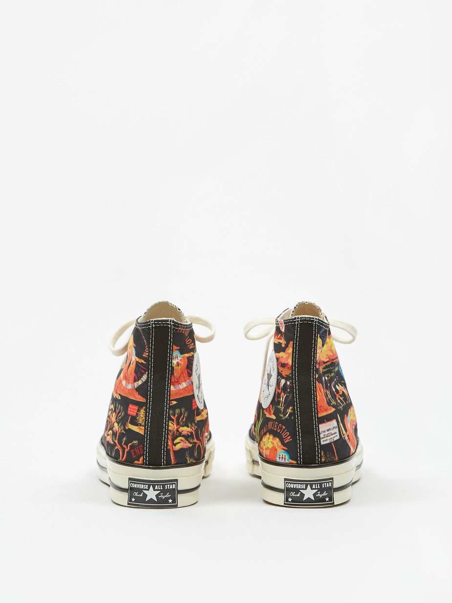 Converse Converse Twisted Resort Chuck Taylor All Star 70 Hi - Black/Multi/Egret - Multi