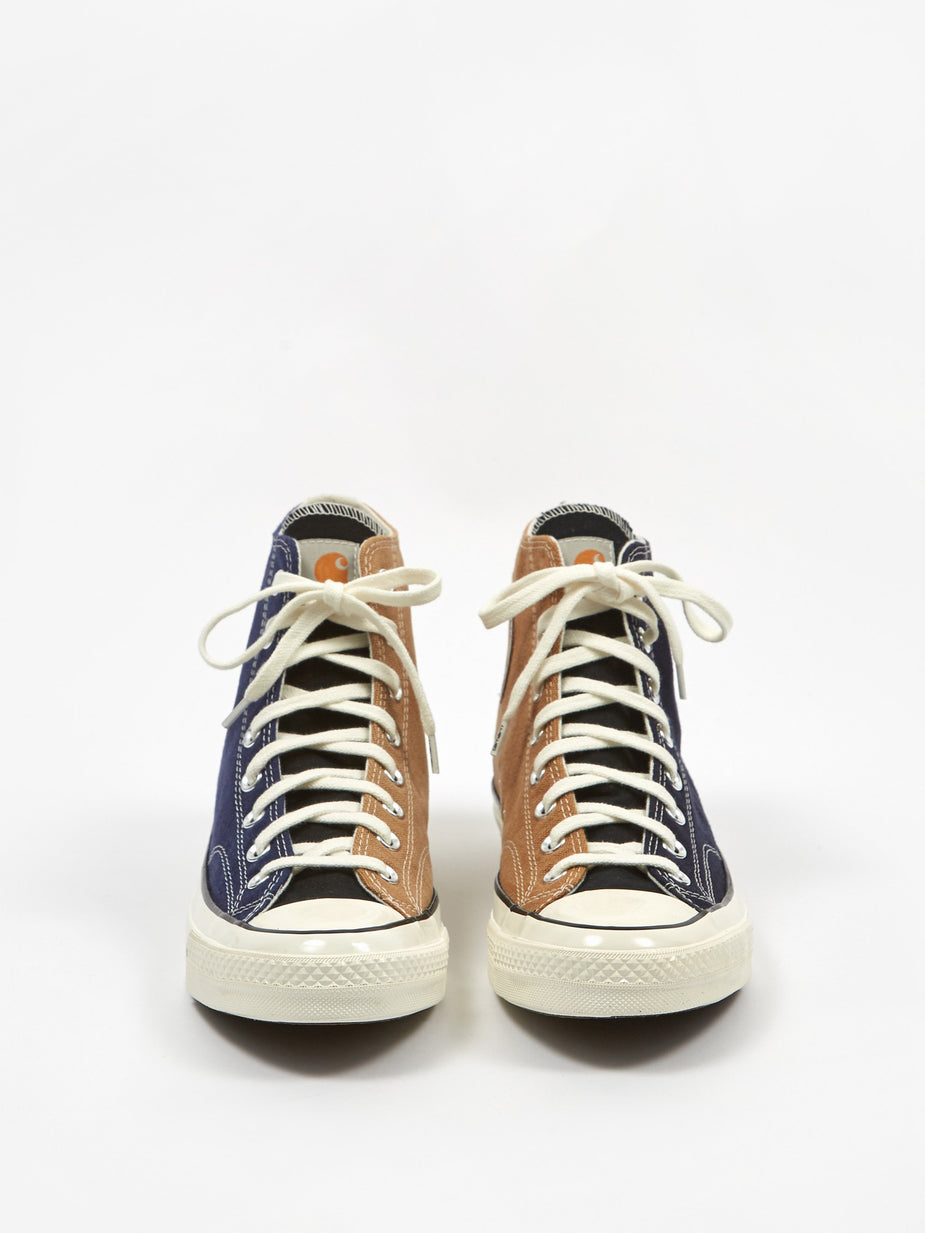Converse Converse x Carhartt Wip Chuck Taylor All Star 70 Hi - Brown/Black/Navy - Brown