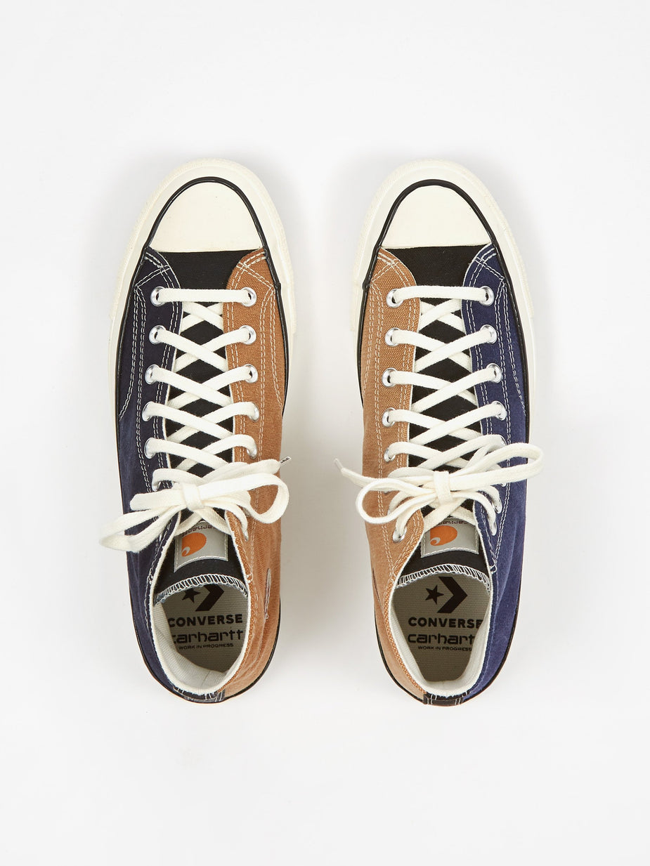 Converse Converse x Carhartt Wip Chuck Taylor All Star 70 Hi - Brown/Black/Navy - Brown