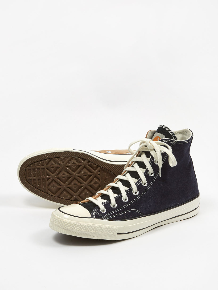 Converse Converse x Carhartt Wip Chuck Taylor All Star 70 Hi - Brown/Black/Navy - Brown