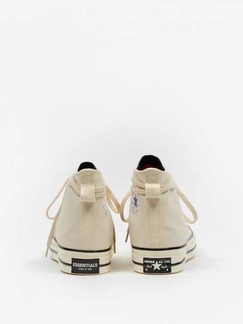 Converse Converse x Fear Of God Chuck Taylor 70 Hi - Natural/Ivory/Black - Black