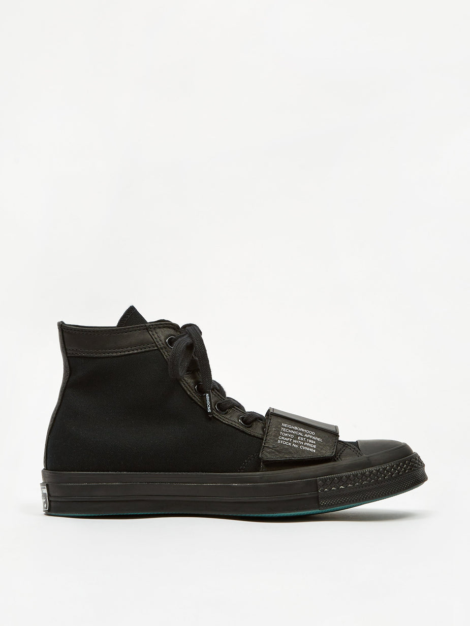 Converse Converse x Neighborhood Chuck Taylor All Star 70 Moto Hi - Black - Black