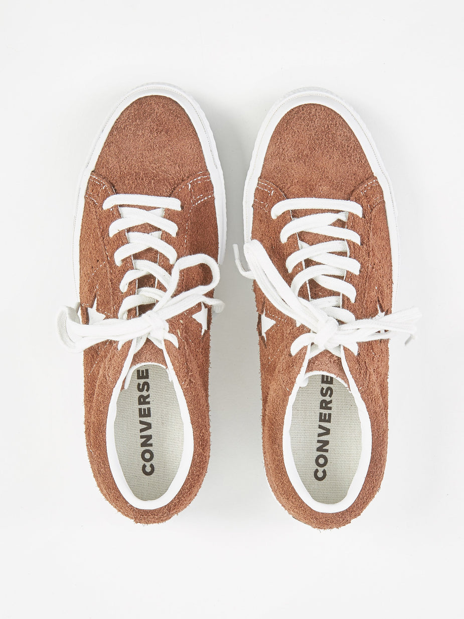 Converse Converse One Star Ox - Brown - Brown