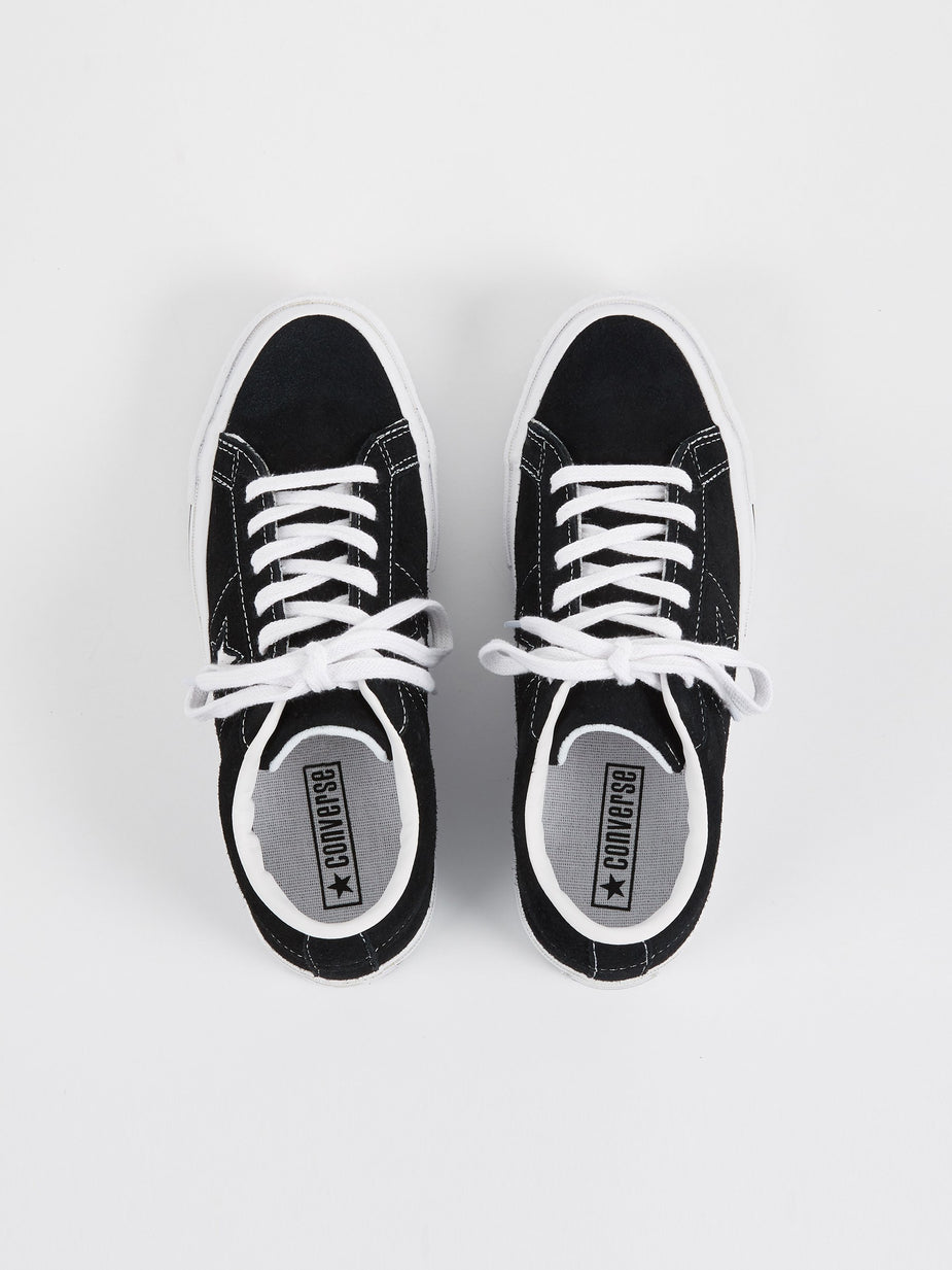 Converse Converse One Star Ox - Black/White - Black