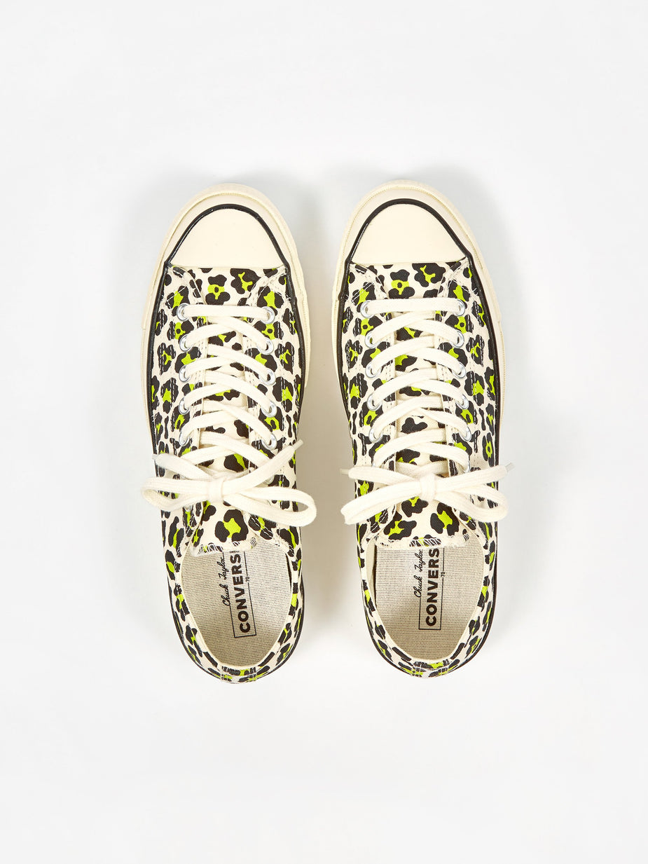 Converse Converse Chuck Taylor All Star 70 Ox - Egret/Black/Bold Lime - Black