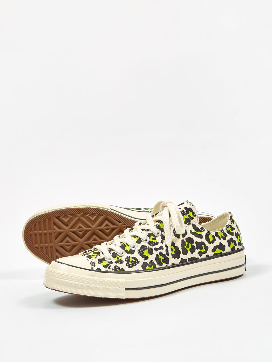Converse Converse Chuck Taylor All Star 70 Ox - Egret/Black/Bold Lime - Black