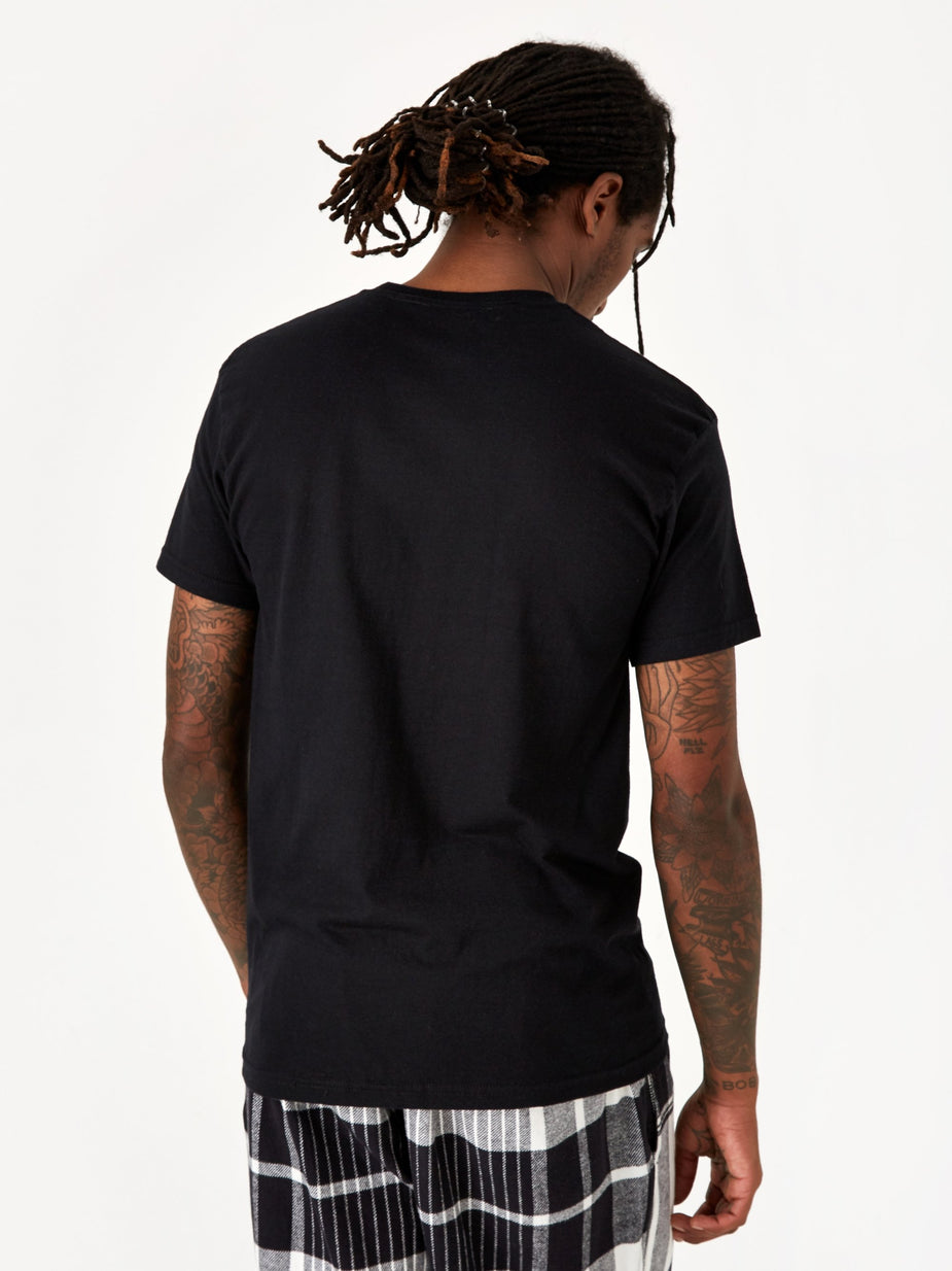 Creation Creation Tribeman Rockers Label Shortsleeve T-Shirt - Black - Black