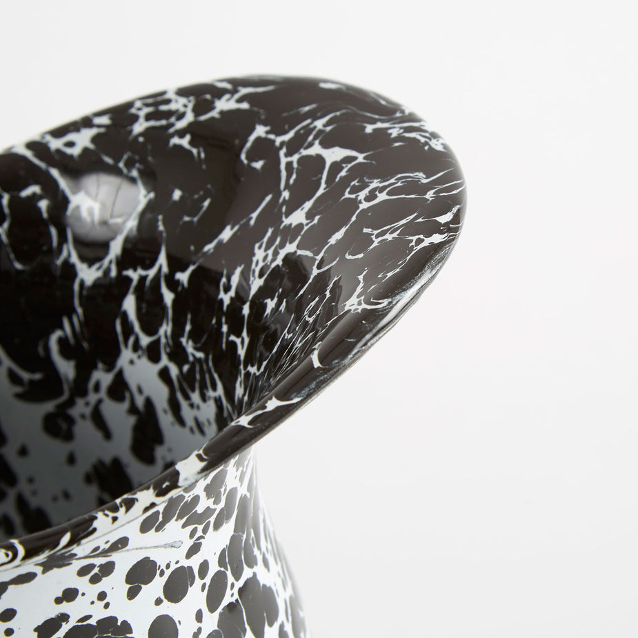 Crow Canyon Home Crow Canyon Home Small Pitcher - Black Marble - Black