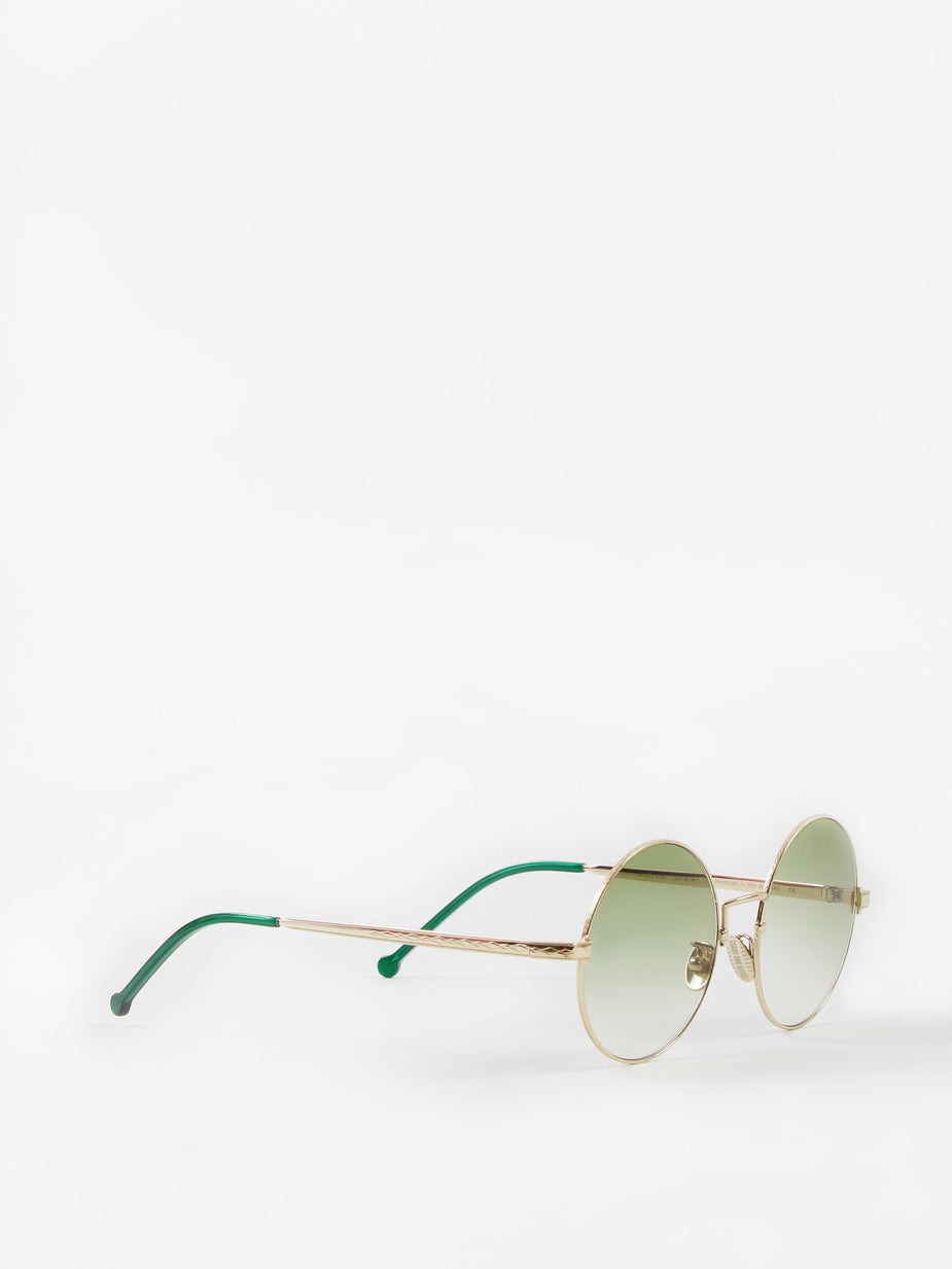Cutler and Gross Cutler And Gross 1272-05 Sunglasses - Gold - Gold