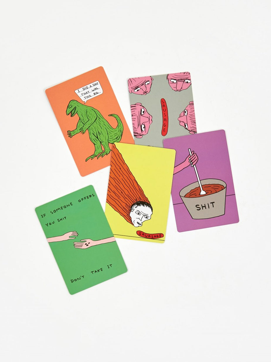 David Shrigley David Shrigley Sh*ts & Sausages Snap Card Game - Other