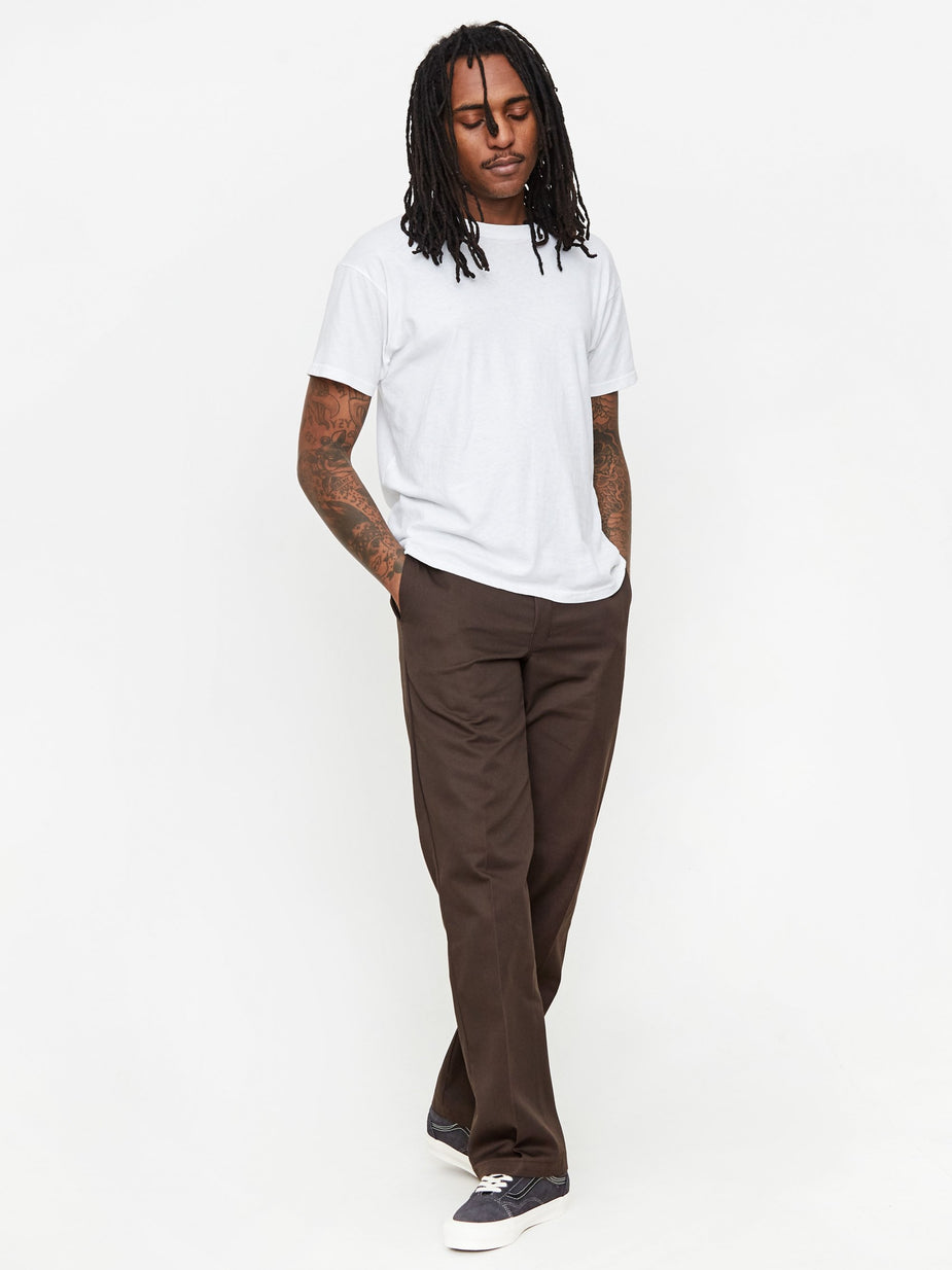 Dickies Dickies Original 874 Work Trousers - Dark Brown - Brown