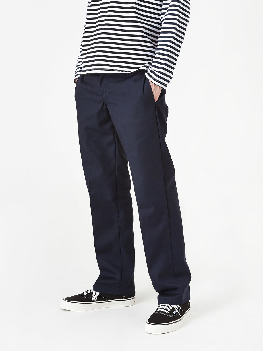 Dickies Dickies Slim Straight 873 Work Trousers - Dark Navy - Blue