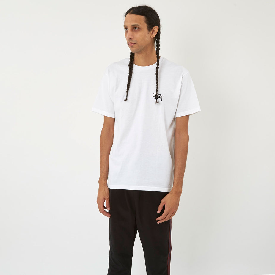 Stussy Stussy Basic Stussy T-Shirt - White. - White