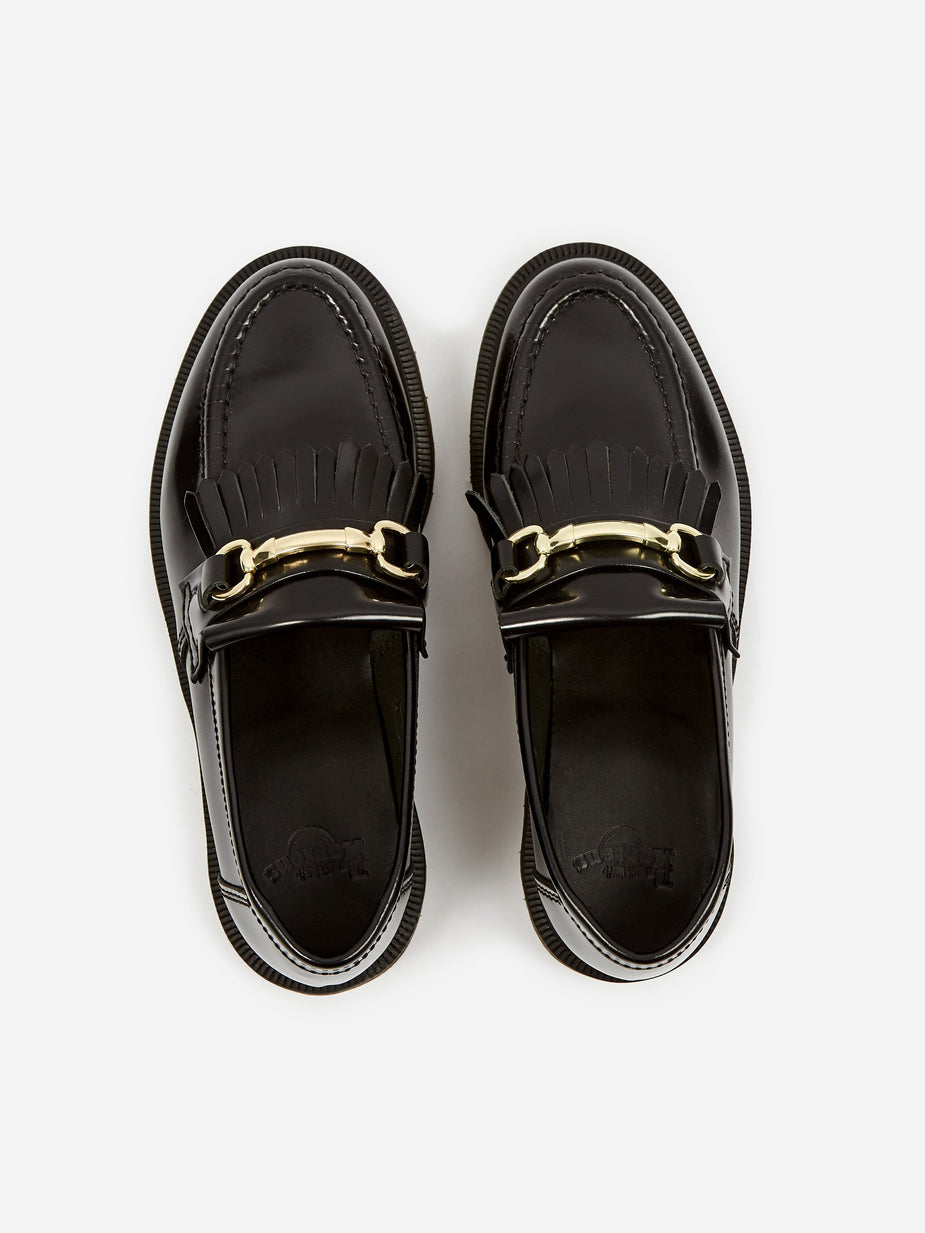 Dr. Martens Dr. Martens Adrian Snaffle - Black Polished Smooth - Black