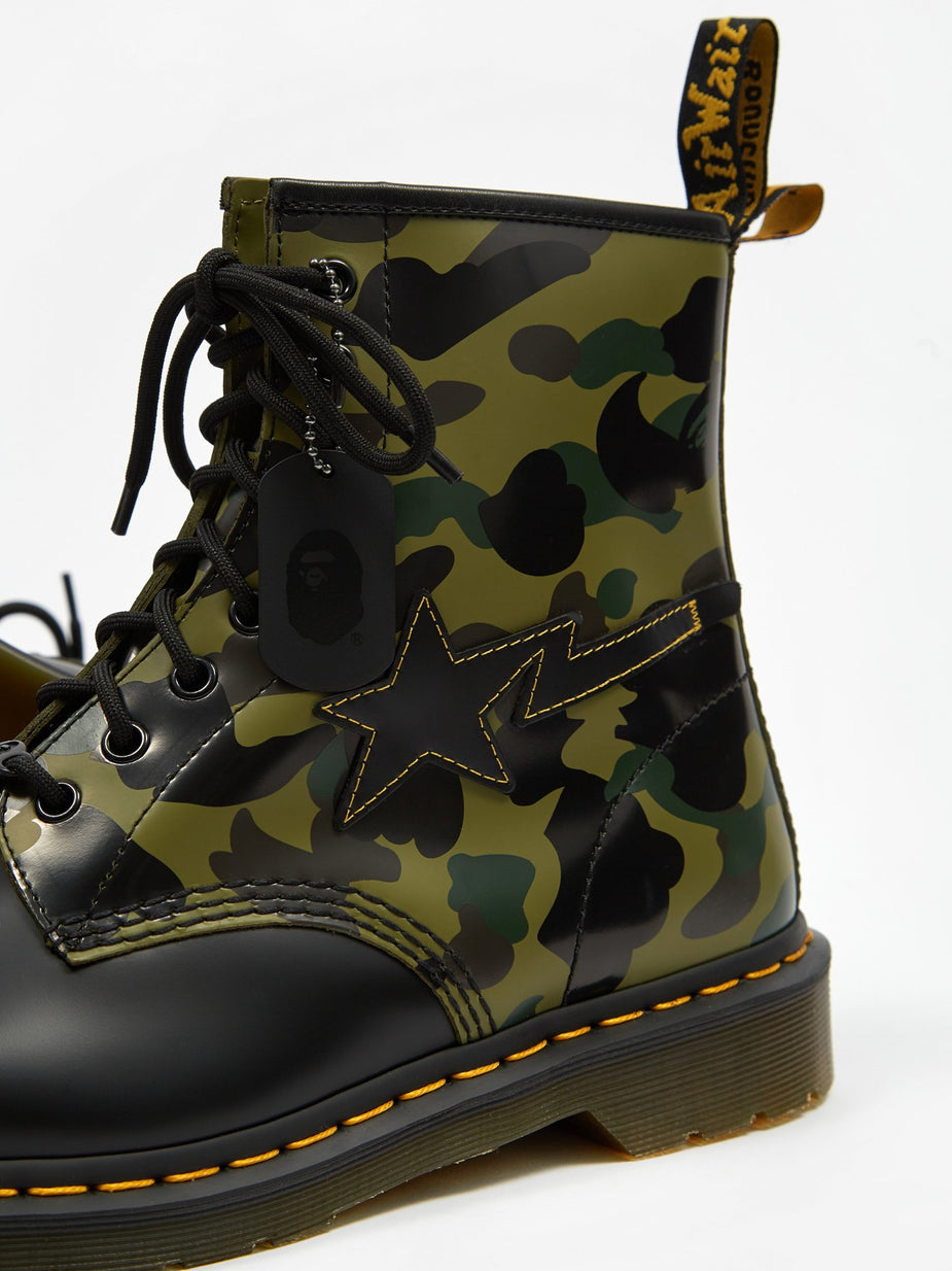 Dr. Martens Dr. Martens Vintage 1460 Bape Zip - Khaki Bape Camo - Camo