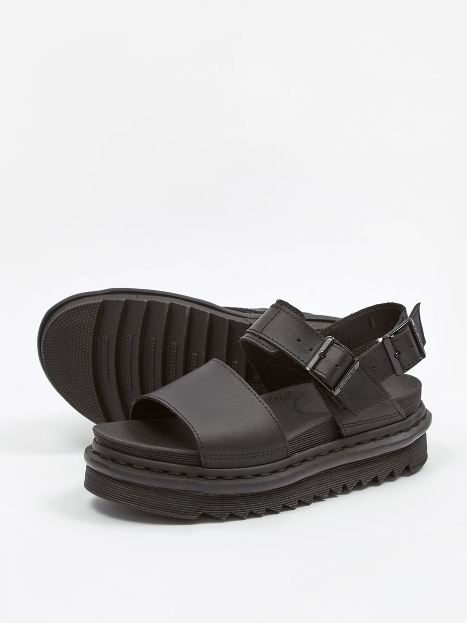 Dr. Martens Dr. Martens Voss - Black Hydro Leather - Black