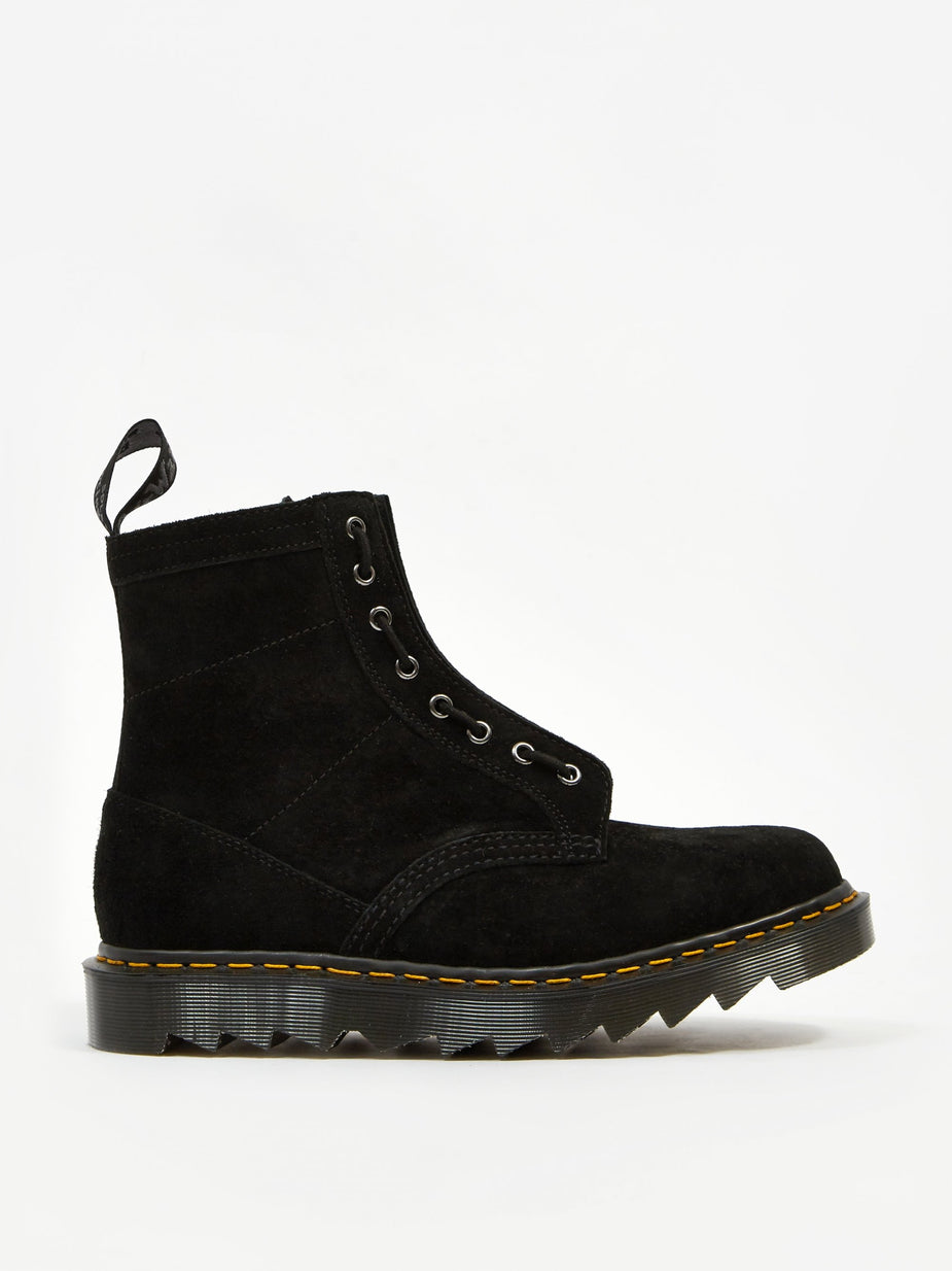 Dr. Martens Dr. Martens x Haven 1460 - Black Soft Buck - Black