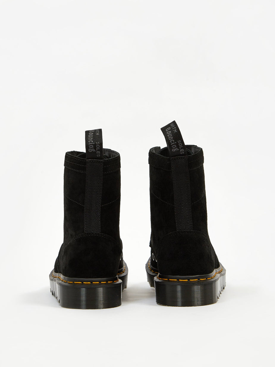 Dr. Martens Dr. Martens x Haven 1460 - Black Soft Buck - Black