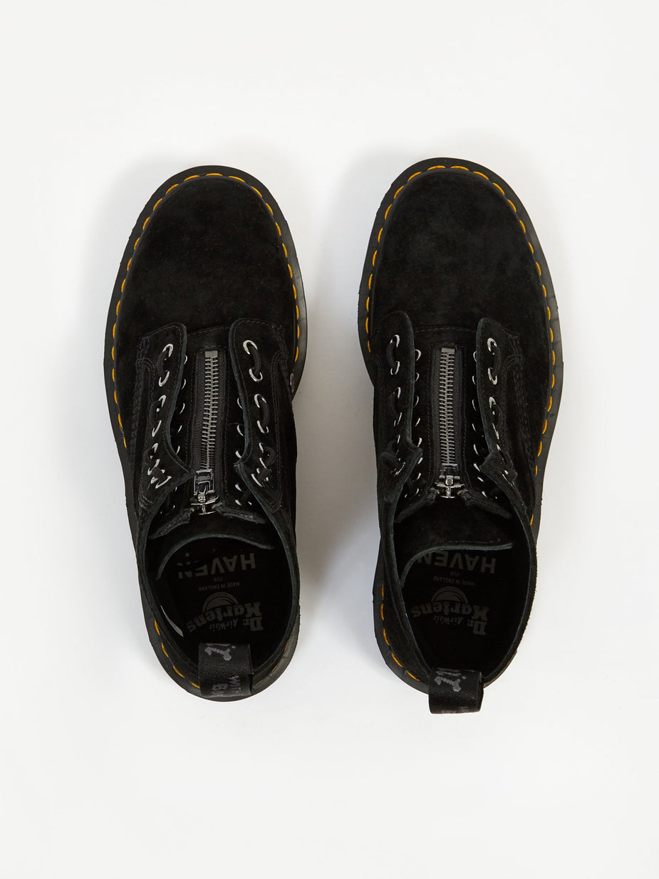 Dr. Martens Dr. Martens x Haven 1460 - Black Soft Buck - Black