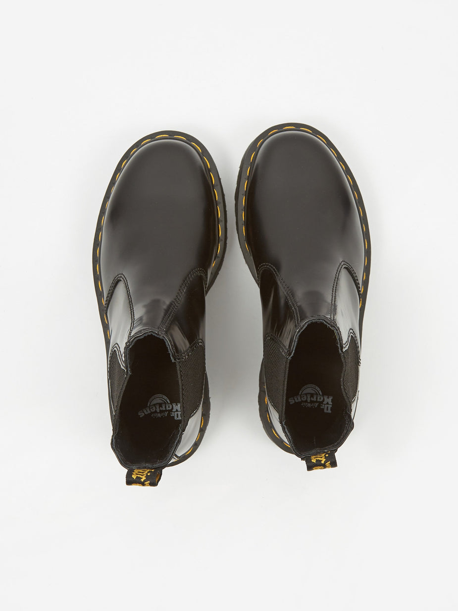 Dr. Martens Dr. Martens 2976 Quad - Black Polished Smooth - Black