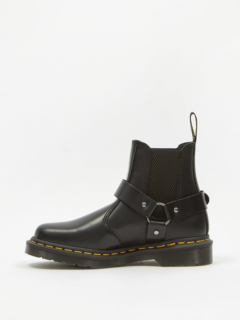 Dr. Martens Dr. Martens Wincox - Black Polished Smooth - Black