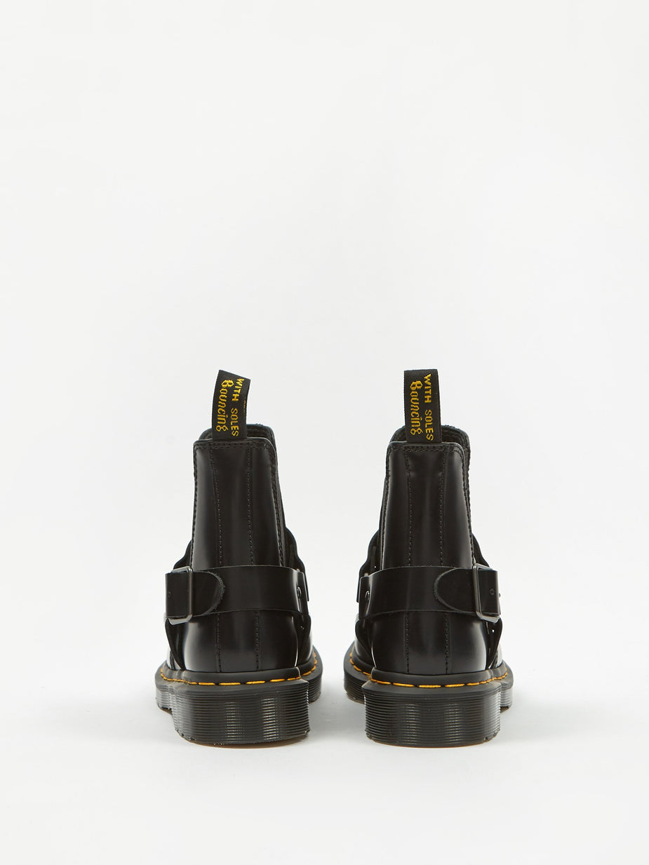 Dr. Martens Dr. Martens Wincox - Black Polished Smooth - Black
