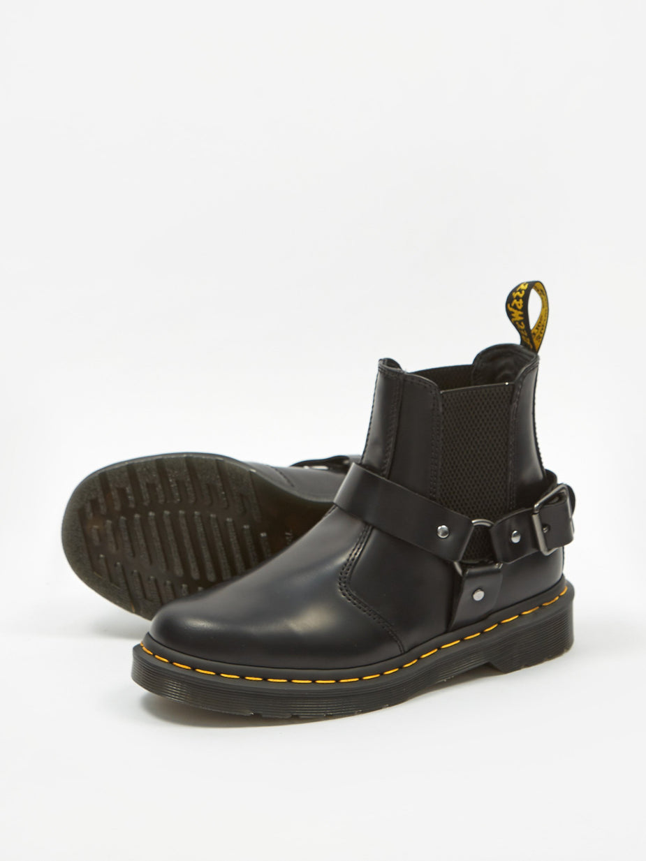 Dr. Martens Dr. Martens Wincox - Black Polished Smooth - Black