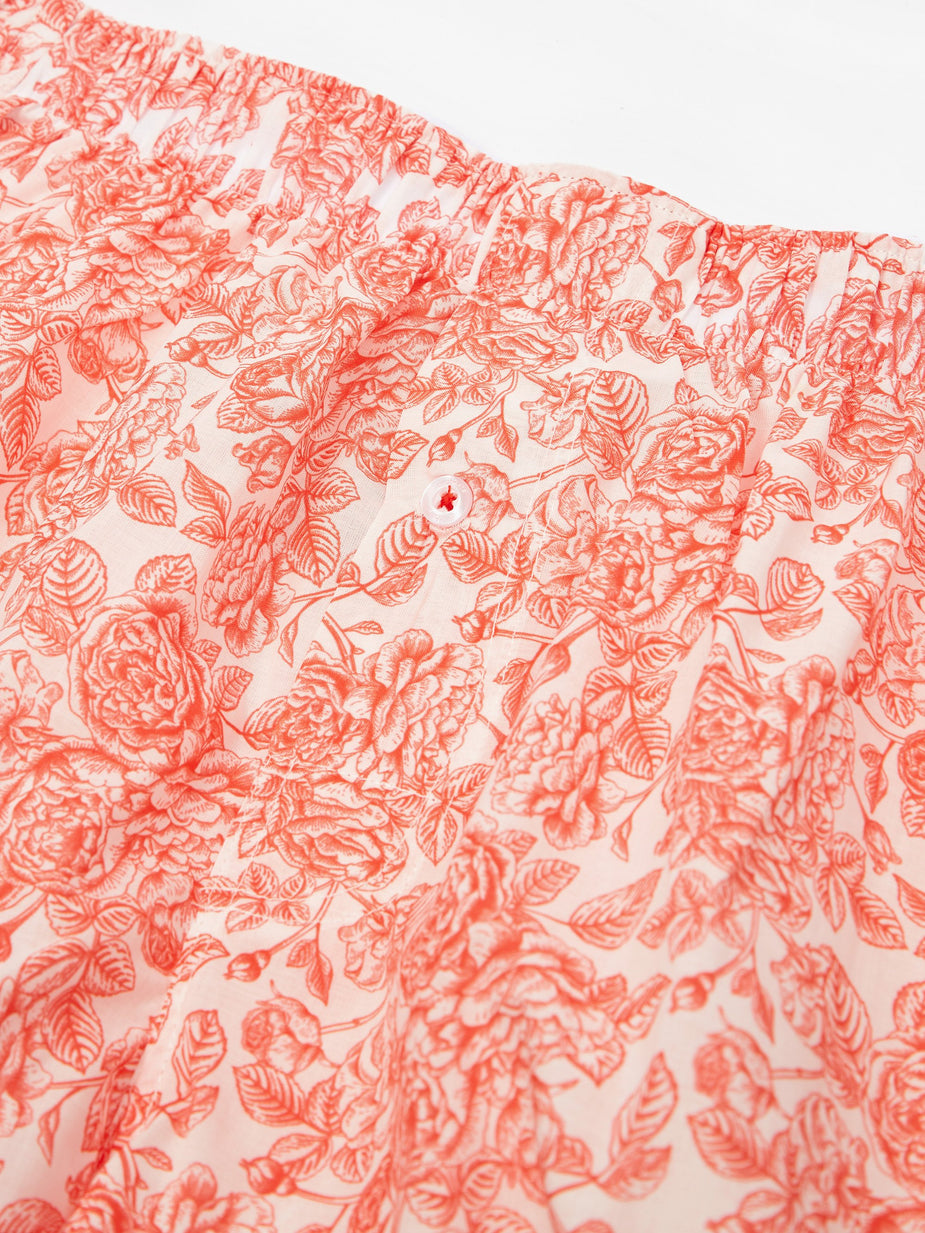 Druthers. Druthers One Colour Rose Boxer - Pink - Pink