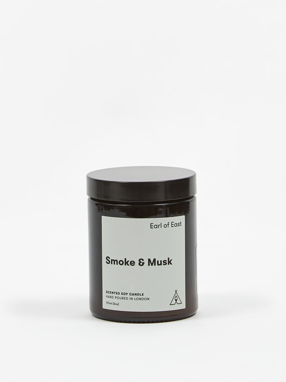 Earl Of East Earl of East Soy Wax Mid-Size Candle - Smoke & Musk - Other