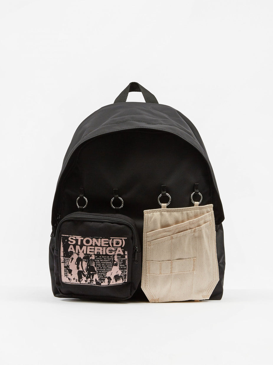 Eastpak Eastpak x Raf Simons Padded Doublr Backpack - Beige America - Neutrals