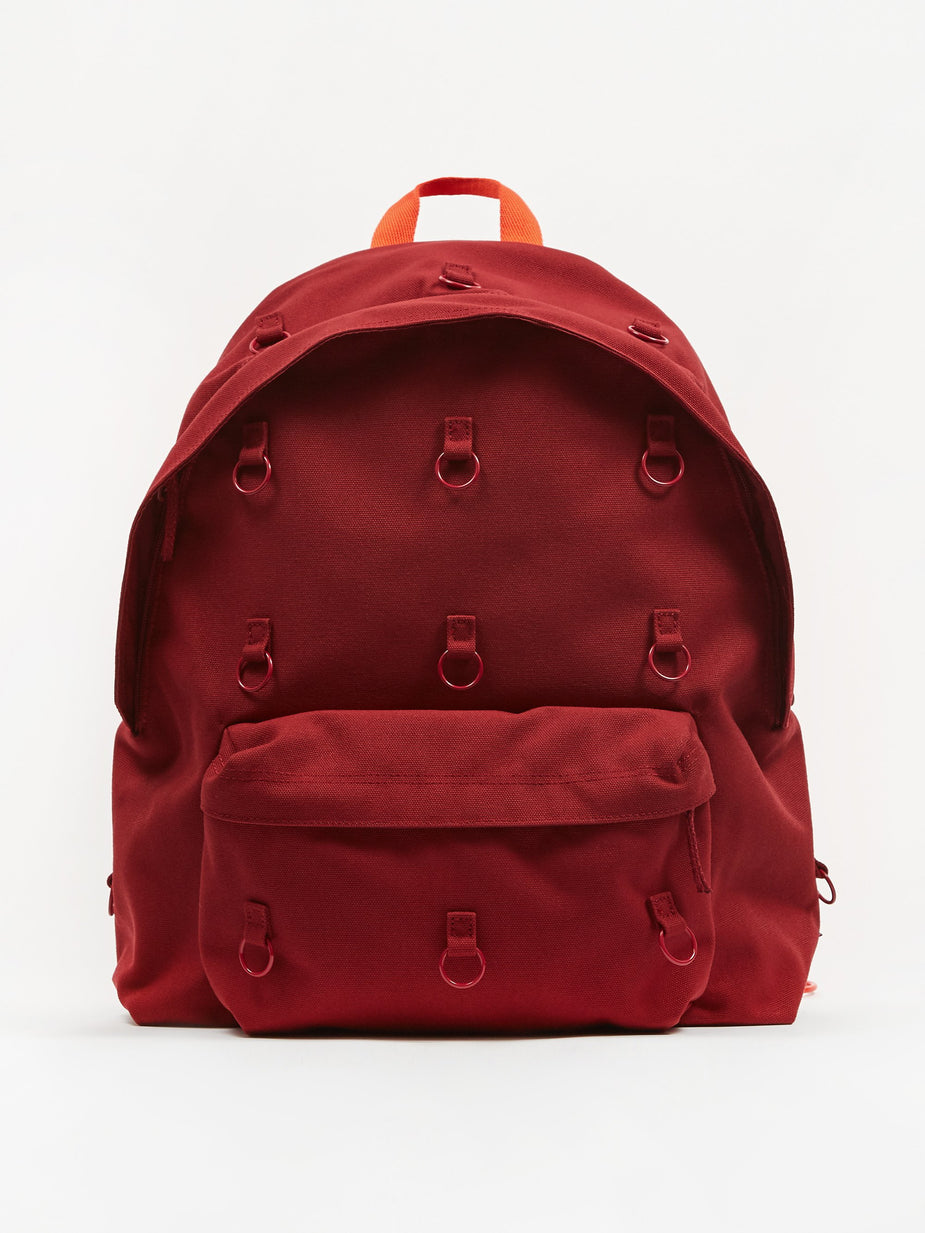 Eastpak Eastpak x Raf Simons Padded Loop Backpack - Burgundy/Orange - Orange