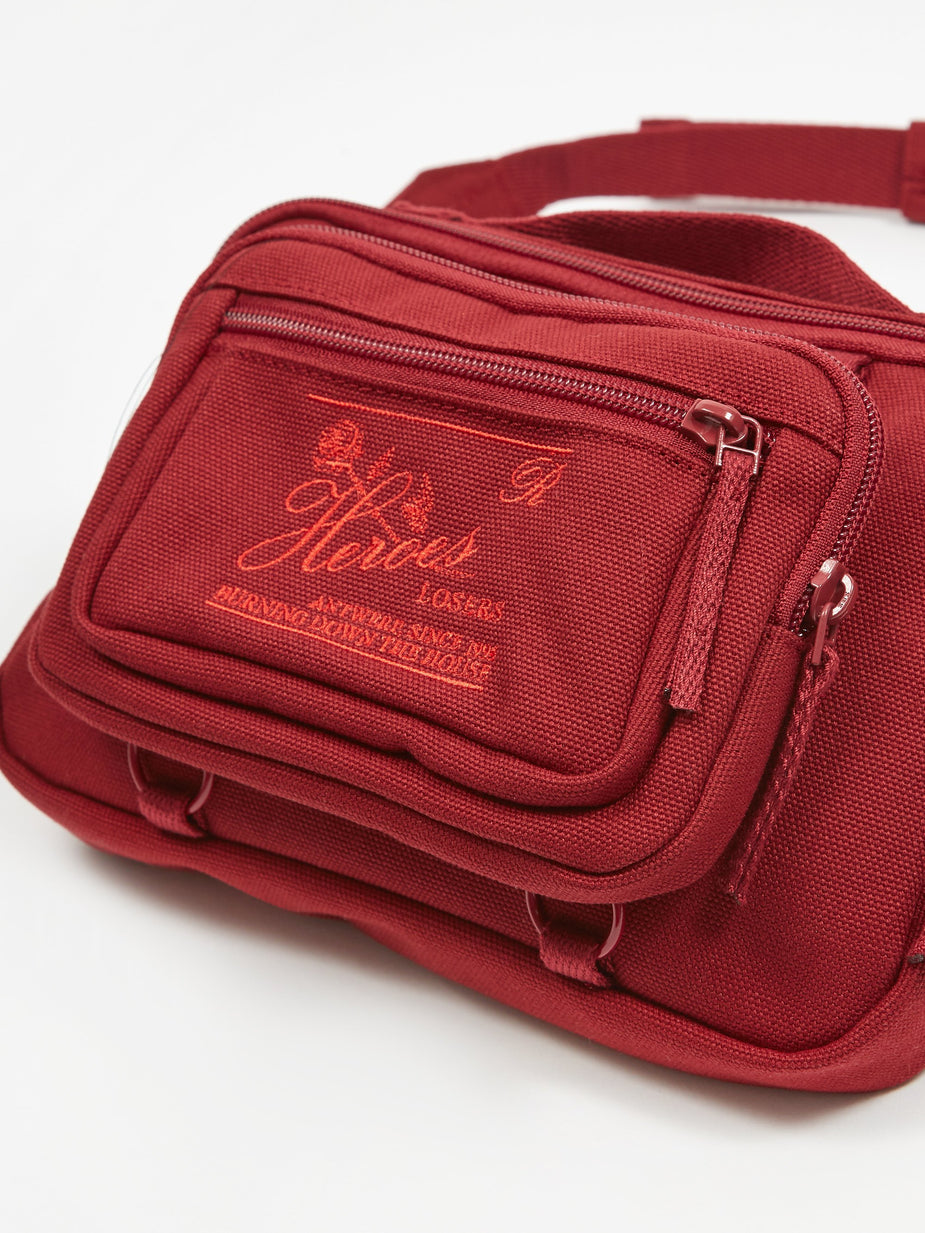 Eastpak Eastpak x Raf Simons Padded Loop Waistbag - Burgundy - Red