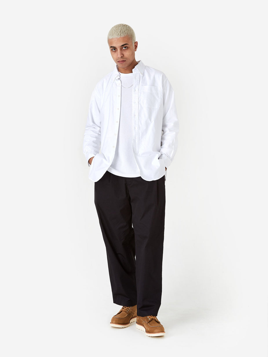 Engineered Garments Engineered Garments 19 Century BD Oxford Shirt - White Cotton Oxford - White