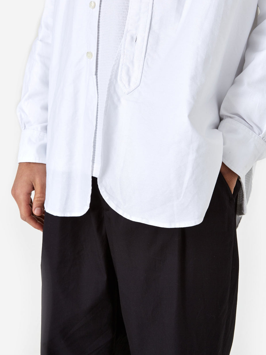 Engineered Garments Engineered Garments 19 Century BD Oxford Shirt - White Cotton Oxford - White
