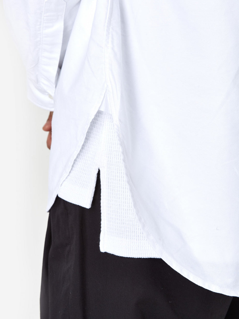 Engineered Garments Engineered Garments 19 Century BD Oxford Shirt - White Cotton Oxford - White